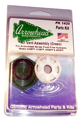Green Air Cap & Vent Replacement Assembly