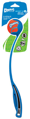 Dog Toy Figure, Sport Ball Launcher, Small, Assorted Colors