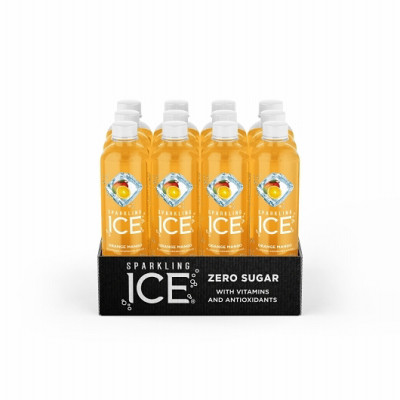 Orange Mango Sparkling Water, 17 oz. (12 pieces)