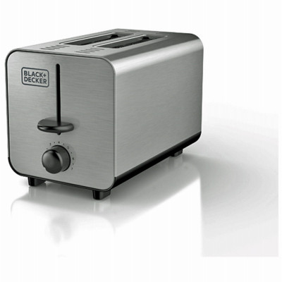 2-Slice Wide Slot Toaster, Brushed Stainless Steel, 7 Settings