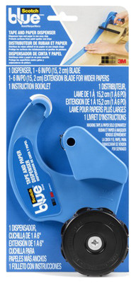 Blue Tape & Paper Dispenser, With 6 In. Blade