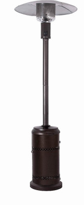 Patio Heater, Matte Black, 40,000 BTU