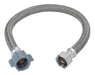 Faucet Water Supply Line .5 IP x .5 IP x 20-In.