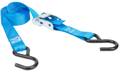 Cam Buckle Tie Down, 1 In. x 10 Ft., 2-Pk.