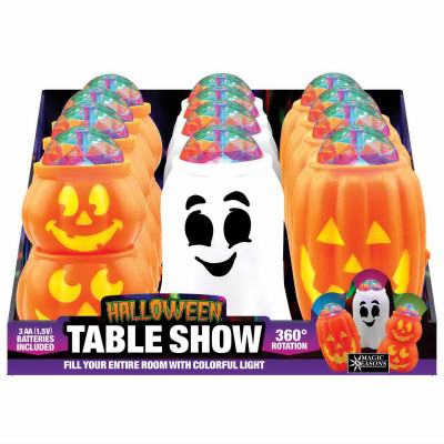 Halloween Table Light Show, Assorted (9 pieces)