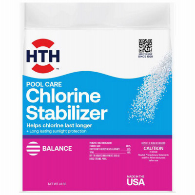Pool Care Chlorine Stabilizer, 4 Lbs