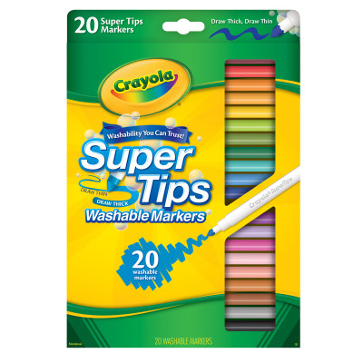 Super Tip Line Marker, Fine, 20-Ct.