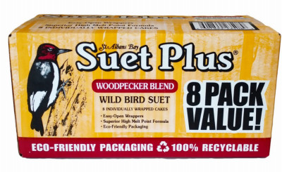 Woodpecker Suet, 5.8 Lbs., 8-Pk.