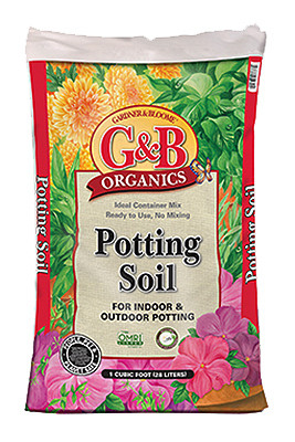 Organic Potting Soil, Indoor & Outdoor, 1-Cu. Ft.