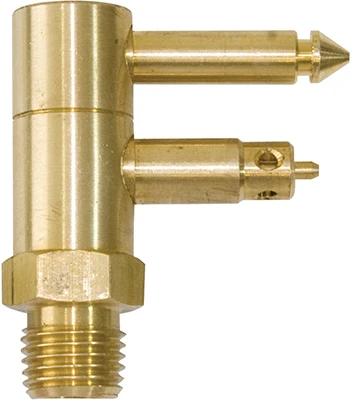 Mercury Male Fuel Connector, Brass, 1/4 In. NPT