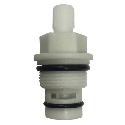 RV Washerless Faucet Stem, White Plastic