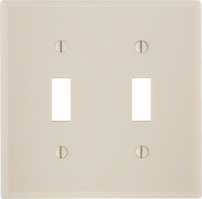 LT ALM 2-TGL WALLPLATE