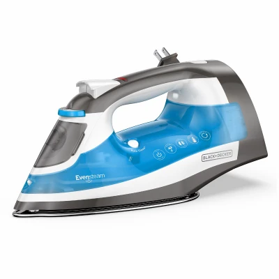 One Step Steam Cord Reel Iron, Blue