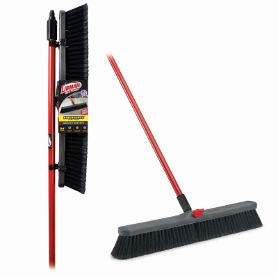 24" SS Push Broom