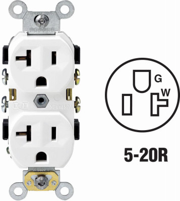 WHITE 20A OUTLET