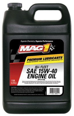 15W-40 Diesel Oil, High Detergency, 1 Gallon