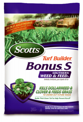 Turf Builder Bonus S Southern Weed & Feed 2, 18.62 Lbs., Covers 5,000 Sq. Ft