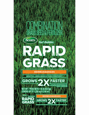 Scotts Turf Builder Rapid Grass Seed Bermudagrass 1 LB