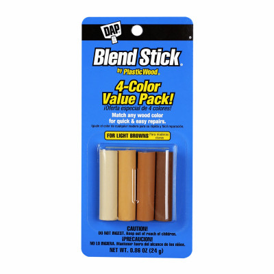 Plastic Wood Blend Sticks Light Browns