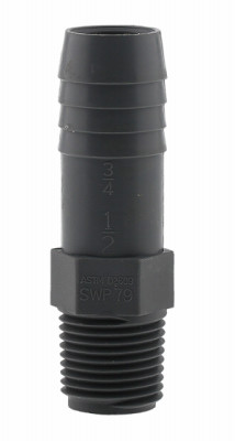 3/4" Adapter - Poly