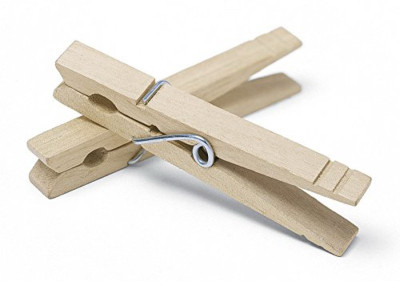 Wood Clothespins, 50-Pk.