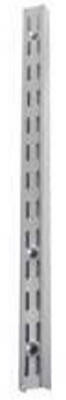 Series 182 Dual-Track Shelf Standard, White Steel, 39-In. (10 pieces)