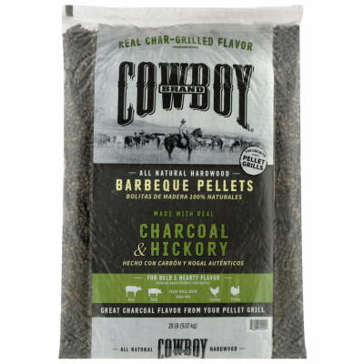 Charcoal & Hickory BBQ Pellets, 20 Lbs.