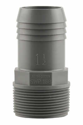 1-1/4" Adapter - Poly