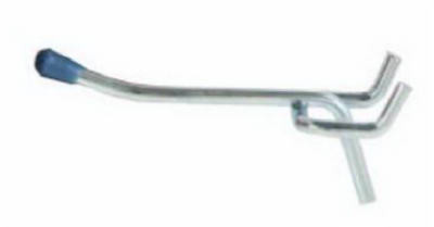 6 In. Pegboard Hook, Double-Prong