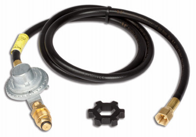 Propane Hose With Regulator Assembly, 5-Ft.
