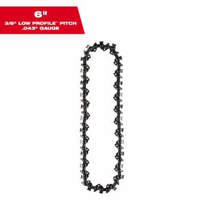 Chainsaw Chain, 6 In.
