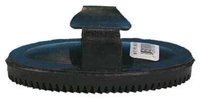 Curry Comb, Tough Rubber, 5 In.