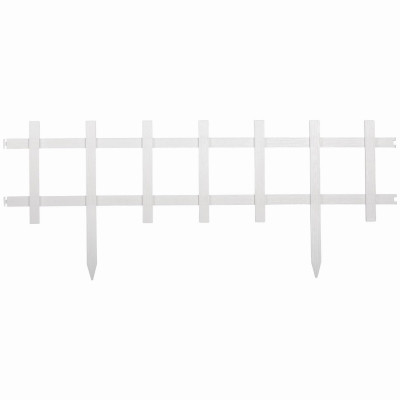 Cape Cod 8-1/2 In. High Fencing, 4-Pk. of 33 In. Long Sections, 11 Ft. Total Length