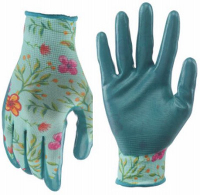 Women's Nitrile Coated Gloves, L