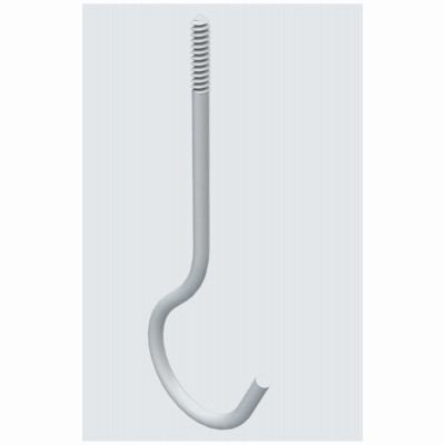 Ceiling Hook, White, 6 In.