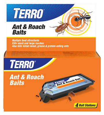 Ant & Roach Bait Station, 4-Pk.