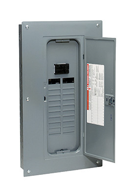 Homeline Main Breaker-Installed Load Center, 100-Amp