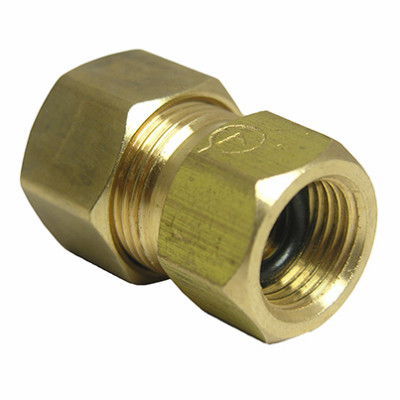 1/4 In. Female Compression x 3/8 In. Male Compression Brass Adapter