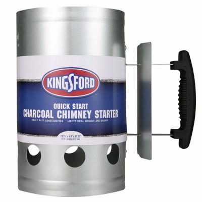 Kingsford Quick Start 6.8 In. Zinc-Plated Steel Chimney Charcoal Starter
