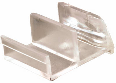 Clear Acrylic Shower Door Bottom Guide, Fits Sterling Tubs