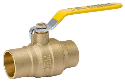 Ball Valve, Solder, 1-1/2 In.