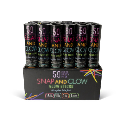 Snap & Glow Glow Sticks, 50-Pk. (24 pieces)