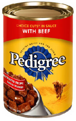 Choice Cuts Canned Dog Food, Beef, 22 oz. Can