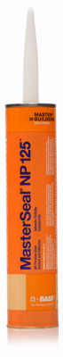 NP125 Elastomeric Polyurethane Sealant, NP125, Clear, 10.1 oz.
