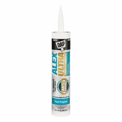 Alex Ultra Anti-Shrink Advanced Sealant, White, 10.1 oz.