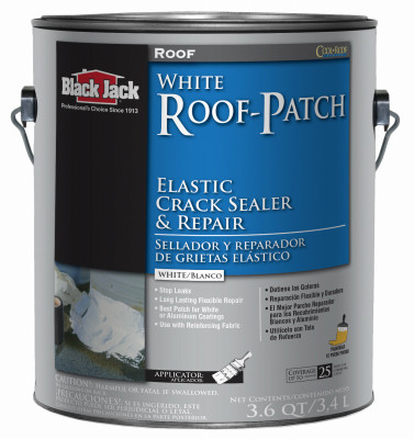 Roof Patch, White Acrylic, 3.6-Qts.