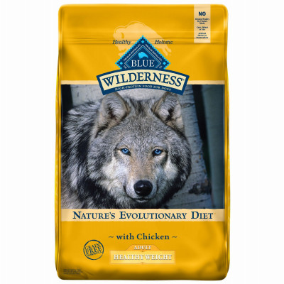 Wilderness Healthy Weight Dry Dog Food, Chicken, 24 Lbs.