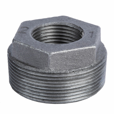 2 x 1 In. Black Pipe Bushing