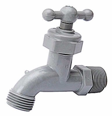 Celcon Hose Bibb, Standard, 3/4 x 3/4 In. Hose