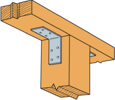 Right Angle Connector, 12 Gauge Steel